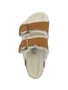 Birkenstock Clogs Arizona Lammfell Veloursleder normal in hellbraun