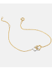 Diamant L'éternel Armband aus 375 Gelbgold mit 0.02 Karat Diamant