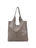 Florence Florence Shopper Leder grau ca. 37cm