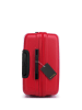 Wittchen LARGE SUITCASE FROM ABS WITH LUGGAGE TAG in Red