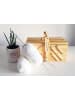 Home&Styling Collection NEU NÄHBOX KLAPPBAR - 5 Fächer Nähkästchen Holz Nähkiste Nähkasten in Braun
