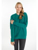myMo Damen Strickpullover in Grün