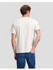 Lee T-Shirt Small Logo in Ecru