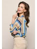 Mart Visser Ines Bluse mit Print, Blau/Mehrfarbig