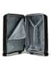 D&N Travel Line 4700 4 Rollen Kofferset 3-teilig mit Dehnfalte black