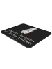 Mr. & Mrs. Panda Mouse-Pad Zahnarzt Nerven mit Spruch in Schwarz