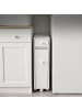 relaxdays Nischenschrank in Weiß - (B)16 x (H)62 x (T)48 cm