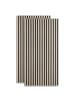 Homestyle4u Akustikpaneel 60x120 2er Set in Grau