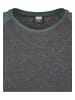 Urban Classics T-Shirts in charcoal/bottlegreen
