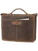 Greenburry Schreibmappe Vintage Business Planer in Sattelbraun