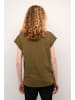 CULTURE T-shirt CUbiana Regular fit in Burnt Olive