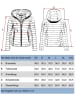 Navahoo Steppjacke Ich Bin Hübsch in Light Grey