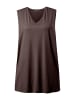 Ulla Popken Strick-Top in mahagoni