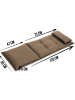 Aspero 6 Premium Hochlehner Stuhlauflagen in Taupe