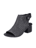 rieker Sandalette in schwarz