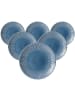 Ritzenhoff & Breker 6er Set Speiseteller Banda ø 27 cm in Blau