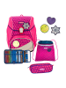 Scout Grundschulranzen ALPHA Set Neon Safety Pink Glow 5-tlg. in pink