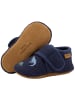 En Fant Kinder Hausschuh "Wool Slippers with Embroidery" in Blau