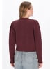 myMo Women Cardigan in burgundy