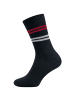 ewers Socken GOTS Rippe/Ringel in schwarz