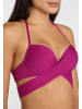 S. Oliver Push-Up-Bikini in fuchsia