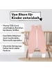 Räuberella Sommer-Schlafsack mit Füßen Zarter Tupfen 70 cm in Rosé