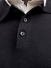 JACK & JONES PLUS Gestricktes Polo in Black
