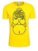 Logoshirt T-Shirt Homer in gelb