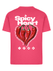 Mister Tee Mister Tee Spicy Heart Tee in hibiskuspink