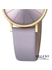 Regent Armbanduhr-Analog lila mittel (ca. 32mm) Regent Lederarmband
