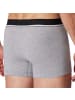 Schiesser Boxershort 3er Pack in Schwarz/Grau