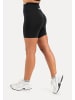 SMILODOX Shorts Seamless Basic Corvessa in Schwarz