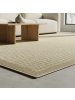 KADIMA DESIGN Teppich Outdoor Waschbar Einfarbig ORIANA Strapazierfähig OEKO-TEX in Beige