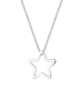 Elli Halskette 925 Sterling Silber Astro, Sterne, Stern in Silber