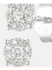 Diamant L'éternel Ohrstecker aus 375 Weißgold mit Diamant