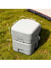 HOMCOM Campingtoilette,41,5cm x 36,5cm x 42cm,grau