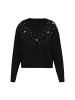 Albee Women Sweater in Black Melange