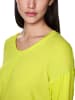 MARC CAIN ADDITIONS  Blusenshirt mit V-Neck in Limoncello