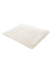 Beliani Antirutschmatte BALAD in Weiß - (W) 110 x (H) 0.2 x (L) 140 cm