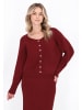 DreiMaster Women Cardigan in burgundy