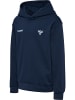 Hummel Kapuzenpullover Hmljr Graphic Kinder in DRESS BLUES