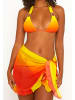 Moda Minx Sarong Club Tropicana kurzer Sarong in Tequila Sunrise