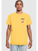 Mister Tee Mister Tee Herren Vintage Spritz Tee in taxi yellow