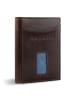 Bugatti Secure Slim Geldbörse RFID Schutz Leder 8 cm braun