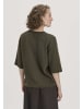 Hessnatur Strick Pullover Oversize in vintage oliv