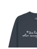 wat? Apparel Sweatshirt Das haben wir schon immer so gemacht in India Ink Grey