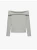 KOTON TSHIRT LS in Grau