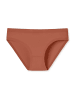 Schiesser Slip Invisible Cotton in terracotta