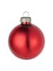 Butlers Weihnachtskugel HANG ON 12er-Set in Rot