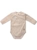 Makoma Langarmbody Giraffe in beige